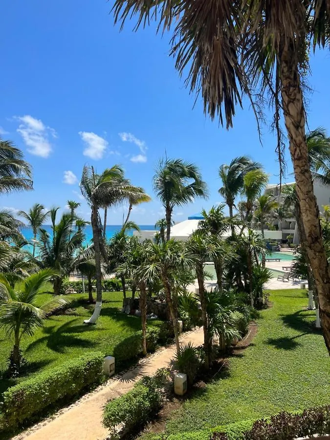 Apartmán Hermoso Depto Con Vista Al Mar En Zona Hotelera. Cancún Mexiko